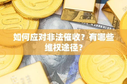 武汉如何应对非法催收？有哪些维权途径？