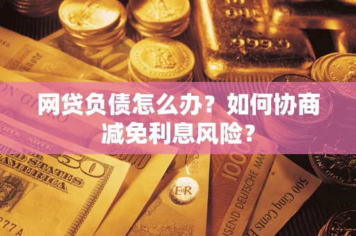 武汉网贷负债怎么办？如何协商减免利息风险？