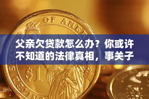 武汉父亲欠贷款怎么办？你或许不知道的法律真相，事关子女未来