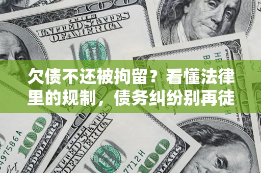 武汉欠债不还被拘留？看懂法律里的规制，债务纠纷别再徒劳奔波