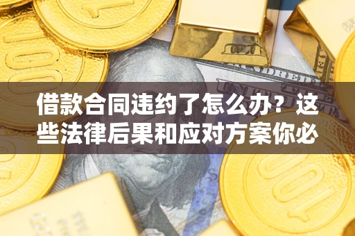 武汉借款合同违约了怎么办？这些法律后果和应对方案你必须知道