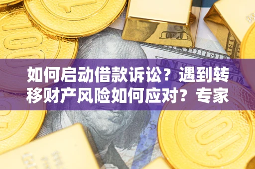 武汉如何启动借款诉讼？遇到转移财产风险如何应对？专家解局支招