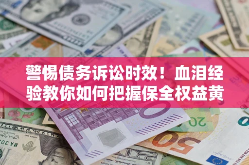 武汉警惕债务诉讼时效！血泪经验教你如何把握保全权益黄金期