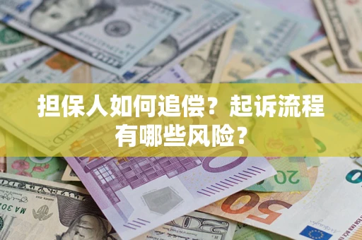 武汉担保人如何追偿？起诉流程有哪些风险？