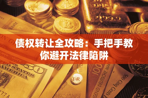 武汉债权转让全攻略：手把手教你避开法律陷阱