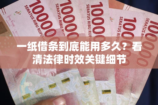 武汉一纸借条到底能用多久？看清法律时效关键细节