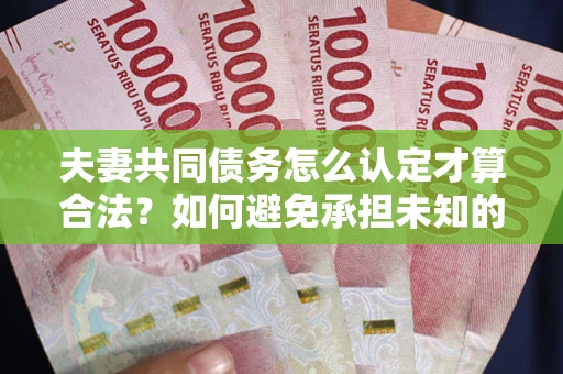武汉夫妻共同债务怎么认定才算合法？如何避免承担未知的债务风险？